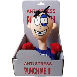 בובת ANTI STRESS להצמדה לשולחן.