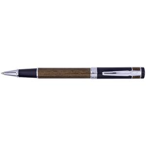 עט X-Pen ויקטורי רולר עץ+שחור לכה מבריקה  VICTORY