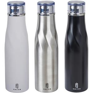 בקבוק טרמוס נירוסטה חם/קר מבית H2O. 
נפח: 540 מ
