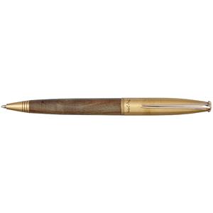 עט X-Pen טימבר כדורי עץ לכה מט + מתכת טיטניום TIMBER 
